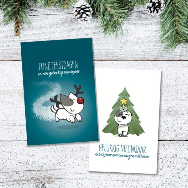 Kerstkaarten voorkant