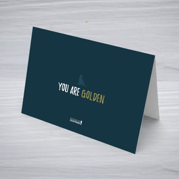 wenskaart golden