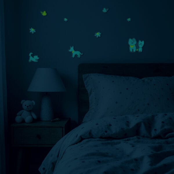 Glow in the dark. FluOH - donker